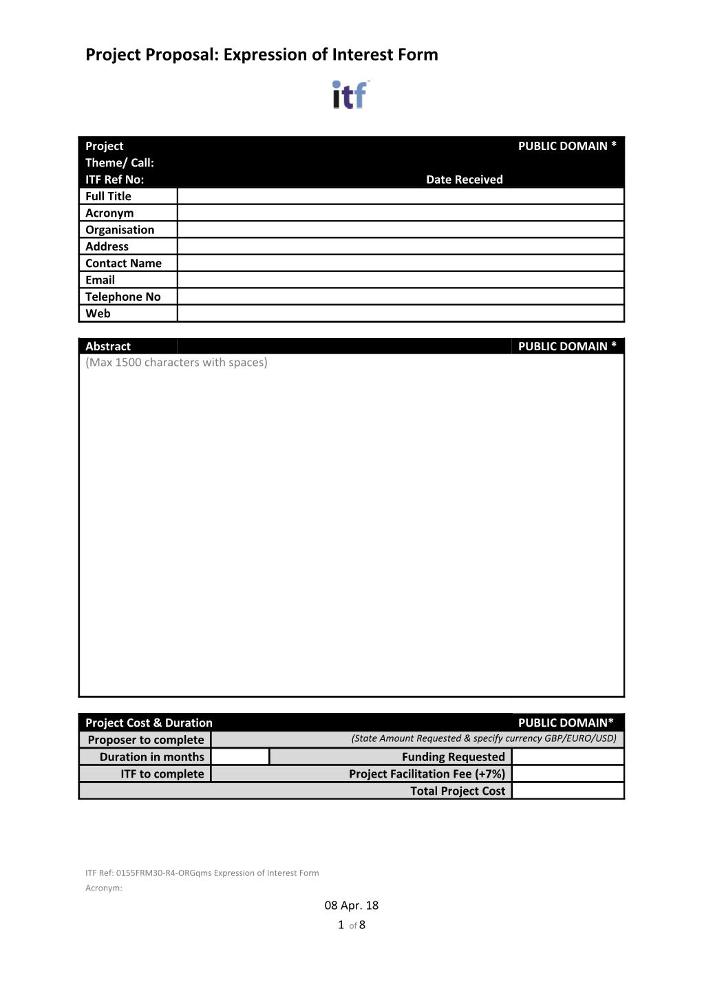 Appendix I Technology Readiness Levels Description