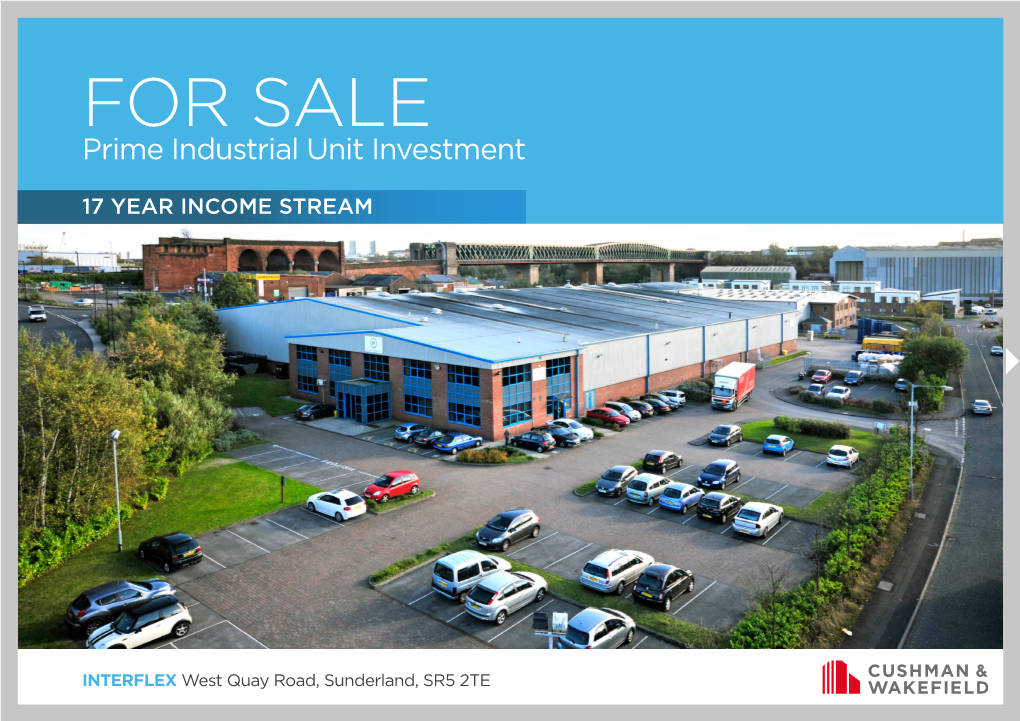 FOR SALE Prime Industrial Unit Investment