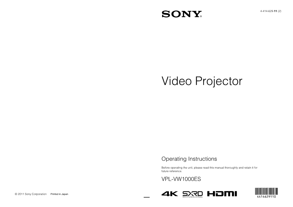 Video Projector