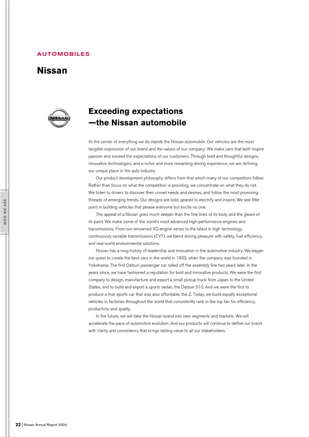 Nissan [P22-23]