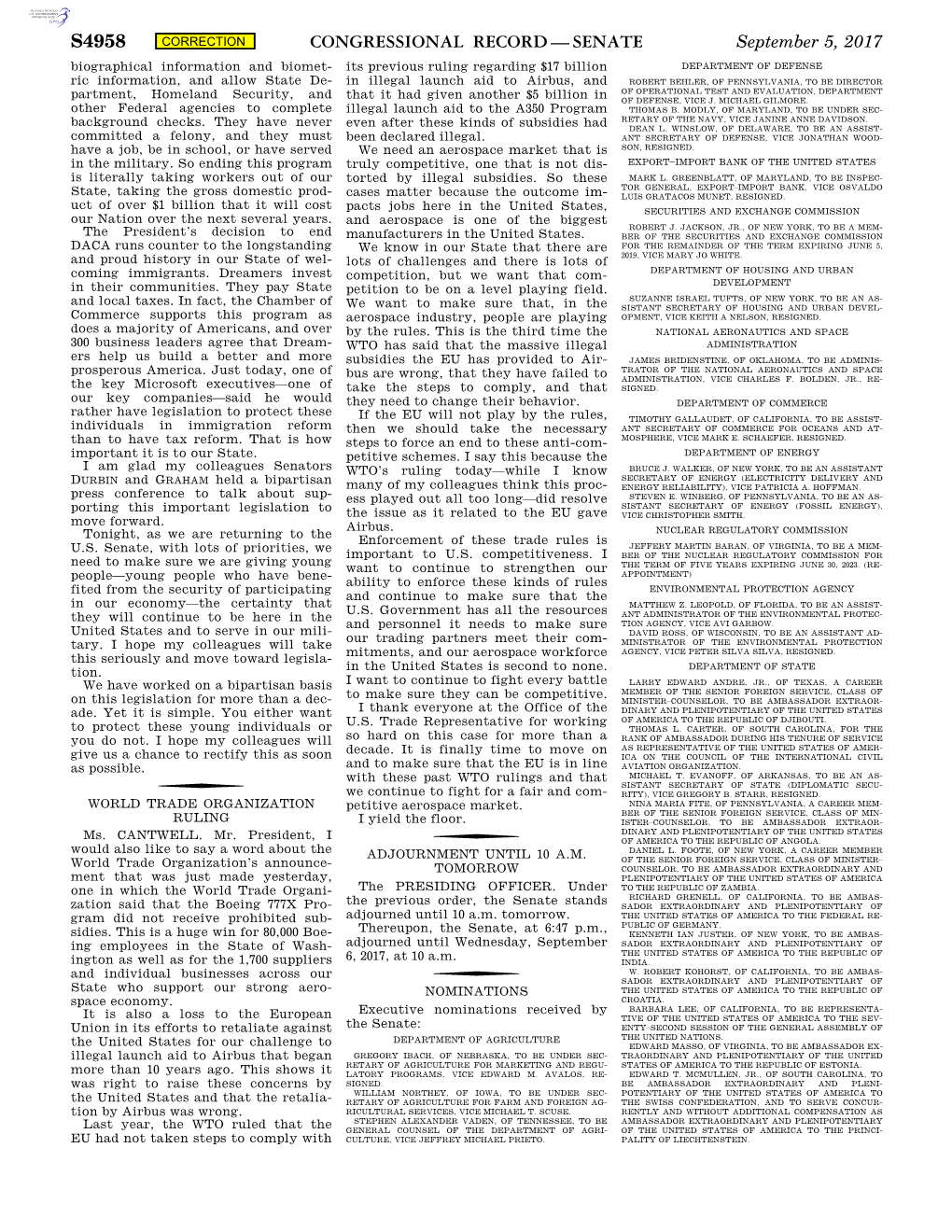 Congressional Record—Senate S4958