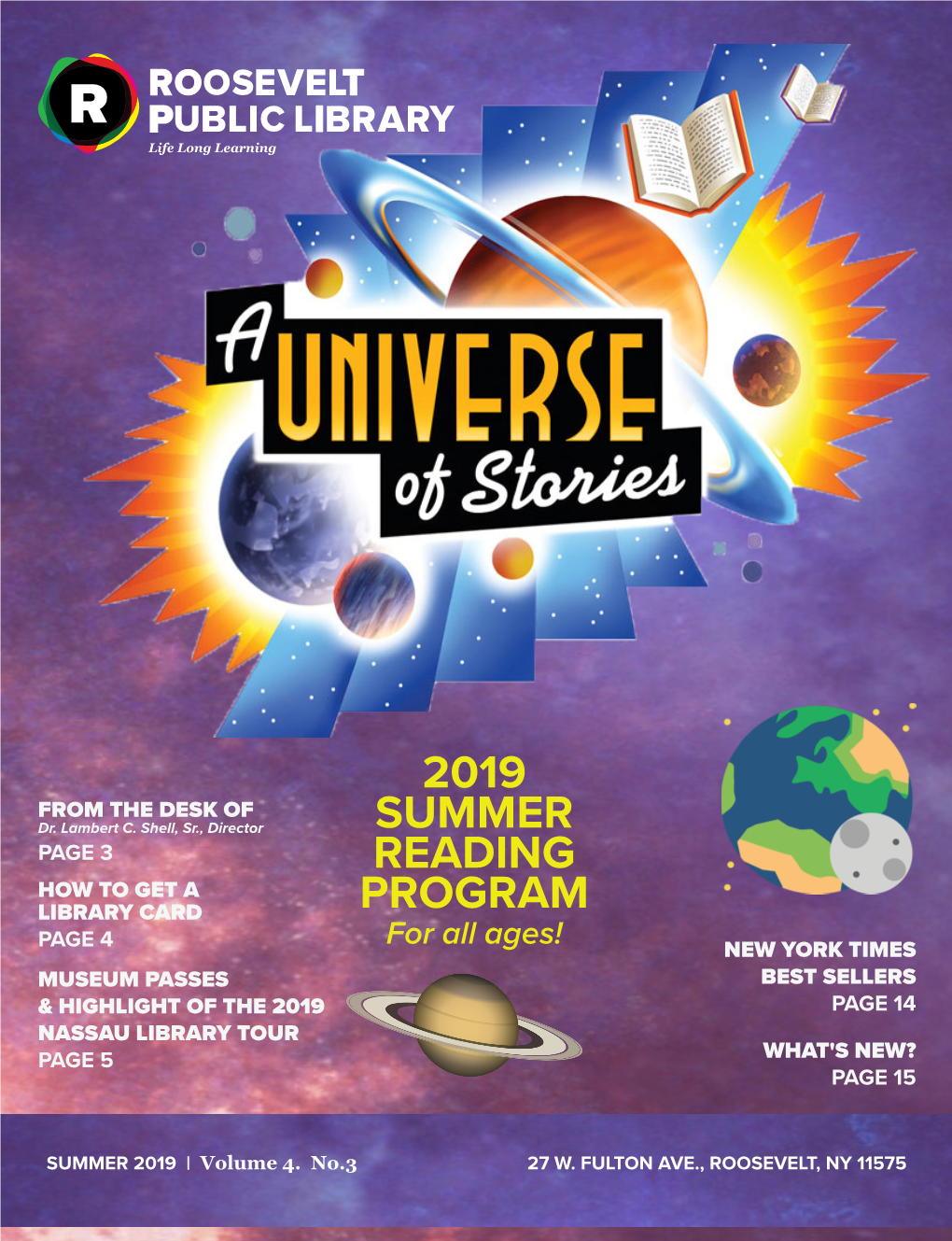 2019 Summer Reading Program