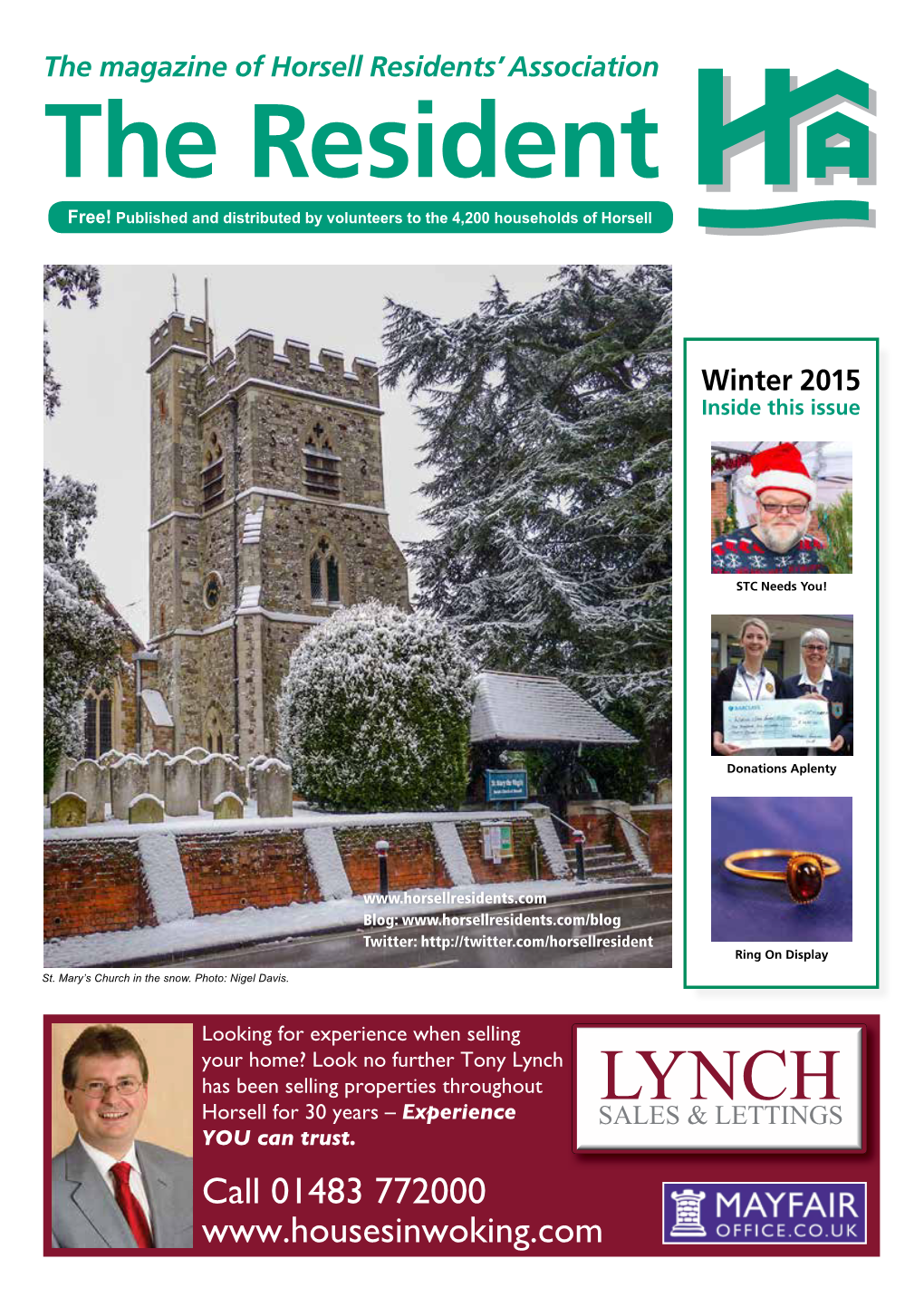 The Magazine of Horsell Residents' Association