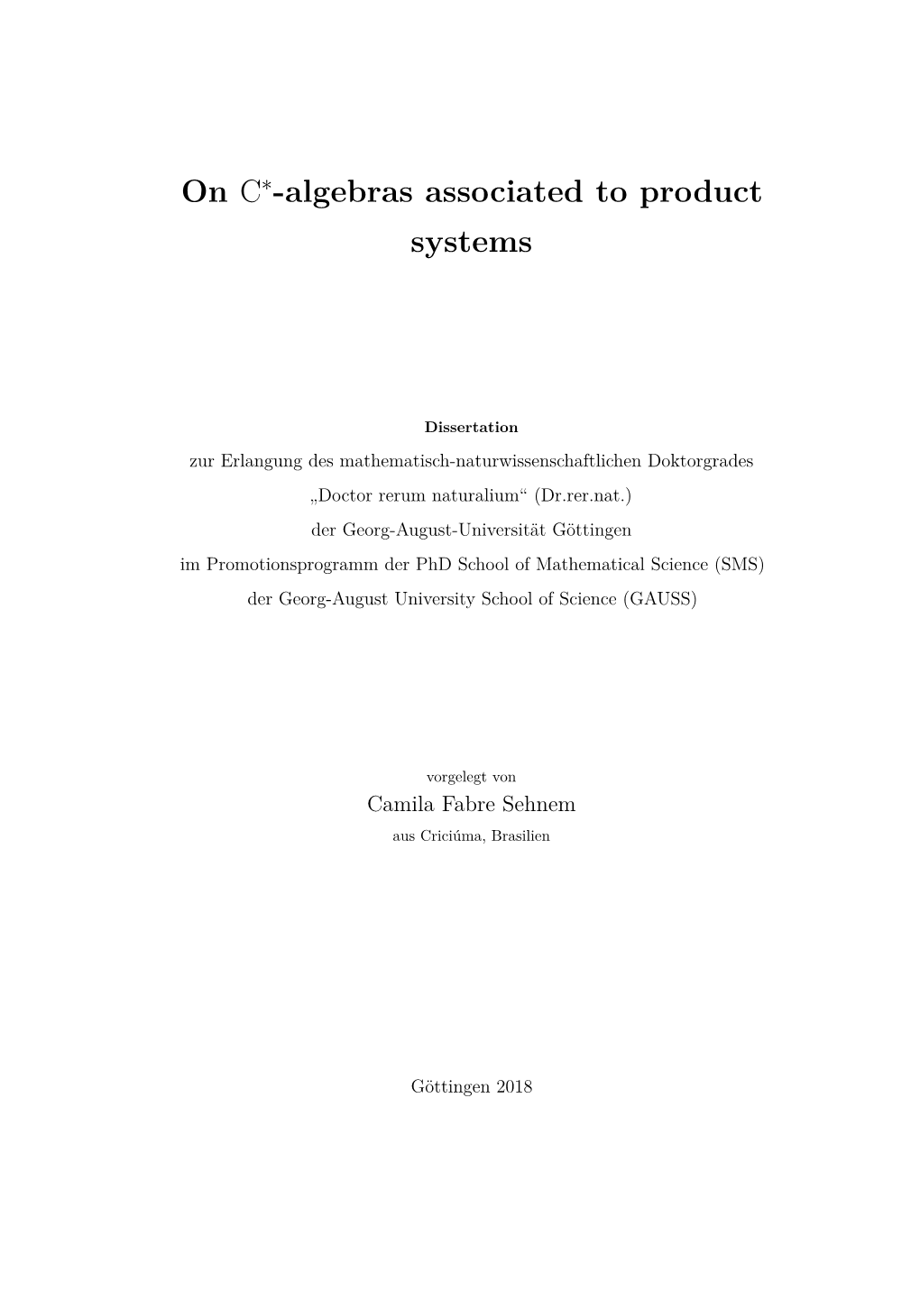 On C*-Algebras Associated to Product Systems