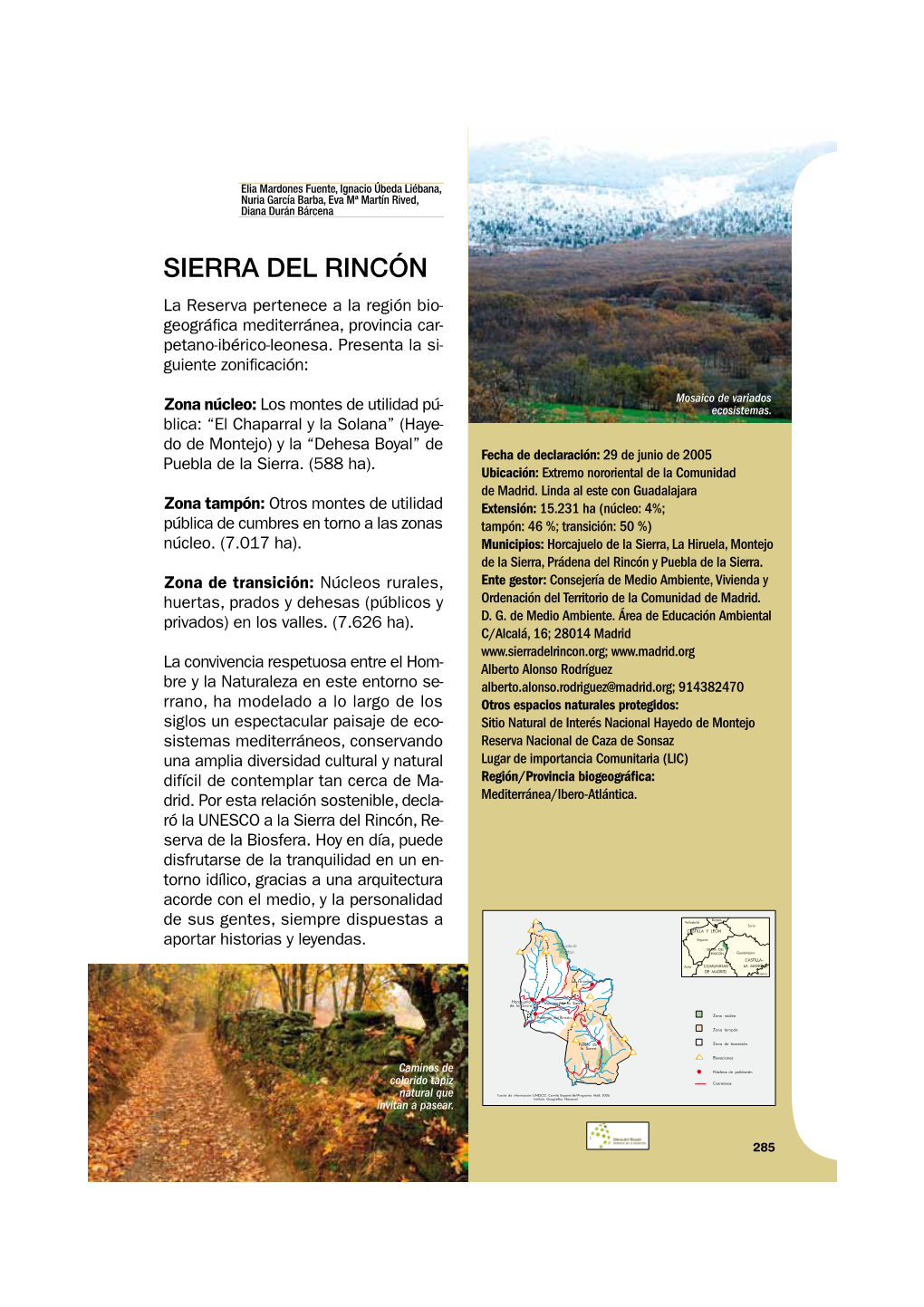 Sierra Del Rincón
