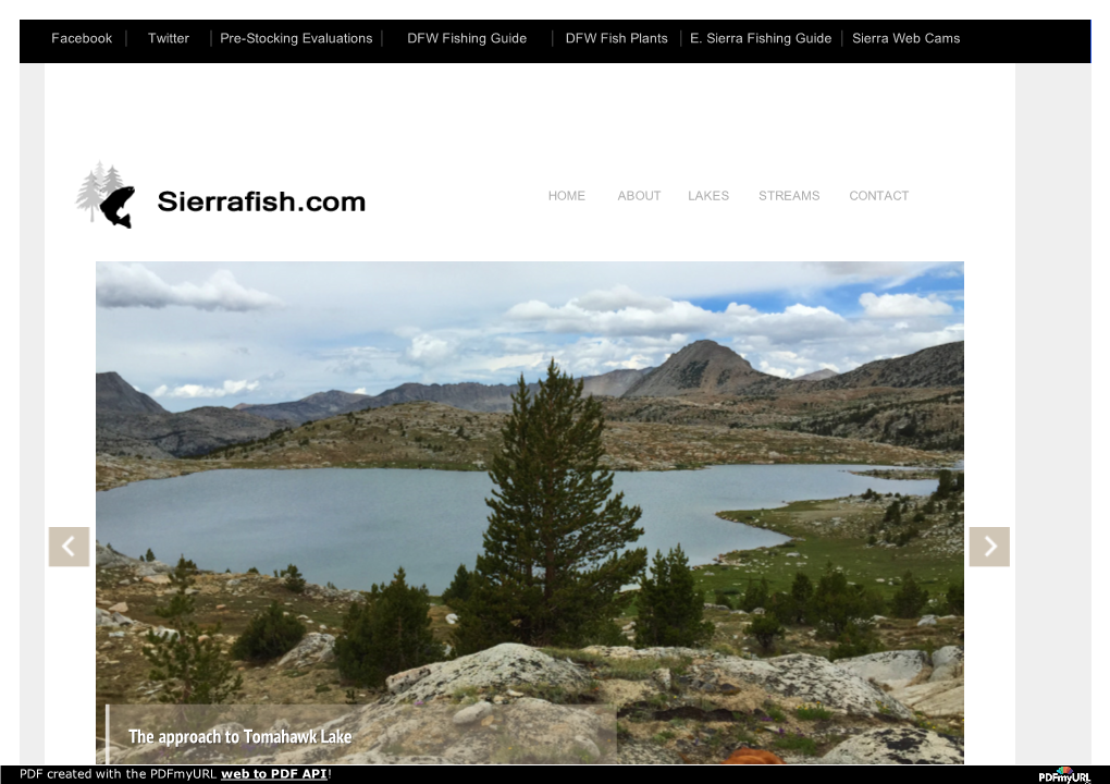 Tomahawk Lake | Fresno County | John Muir Wilderness