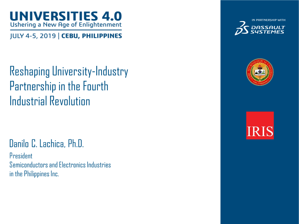 U4.0 Reshaping University-Industry Partnerships SEIPI