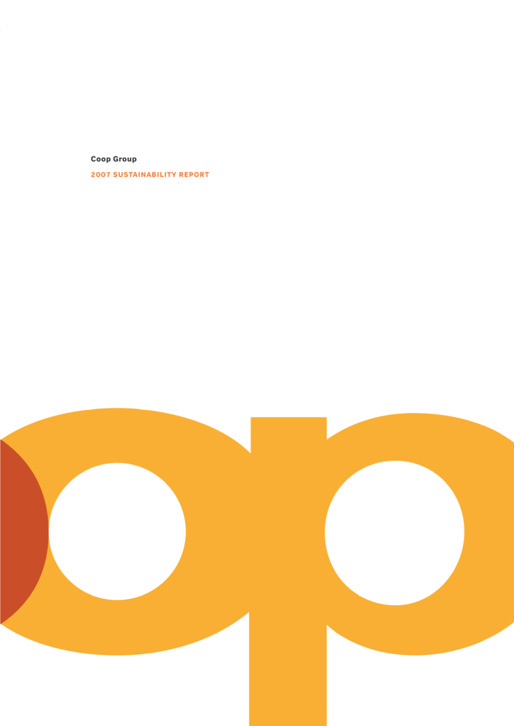 Sustainability Report 2007