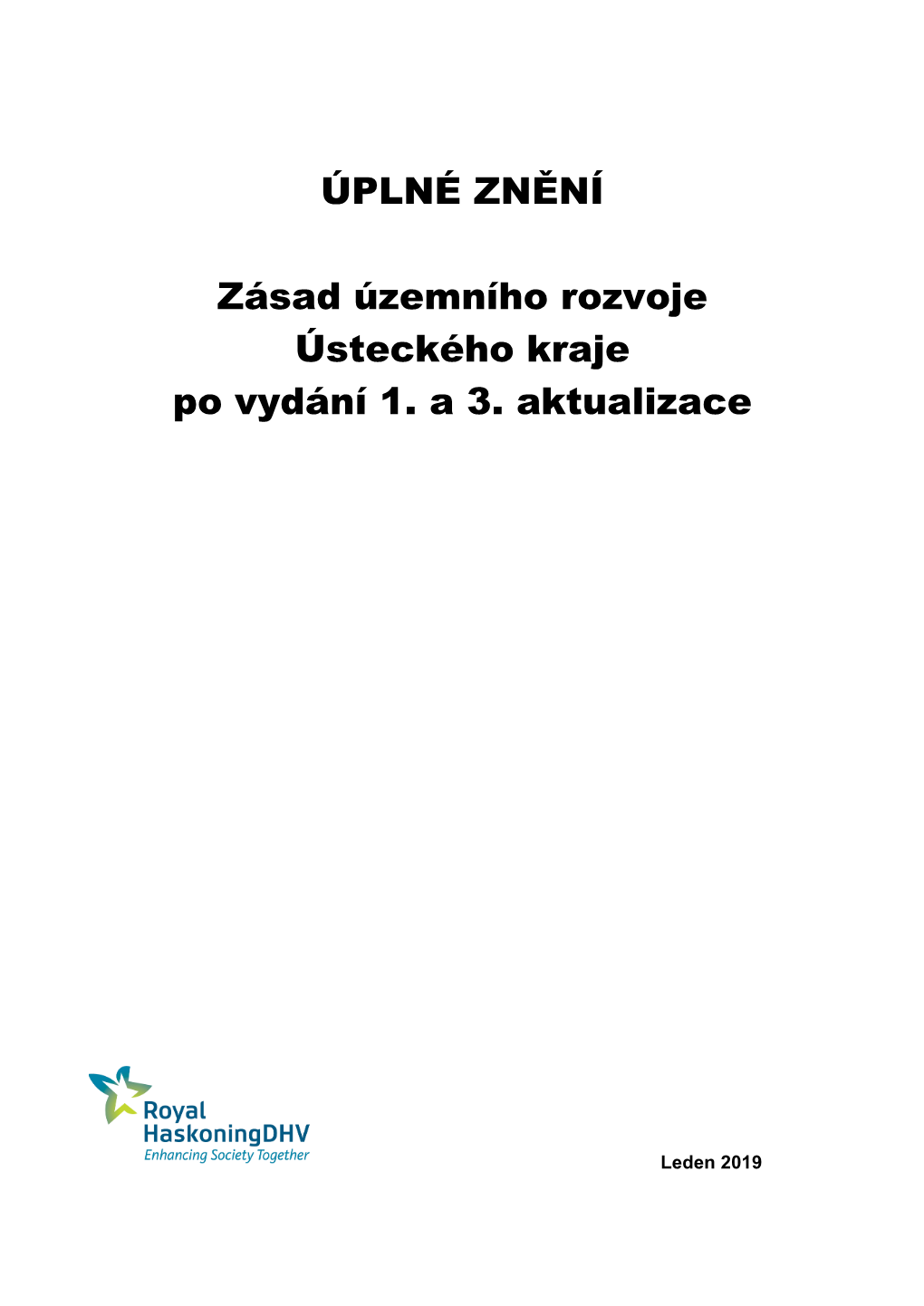 Úplné Znění Zásad Územního Rozvoje Ústeckého Kraje Po Vydání 1