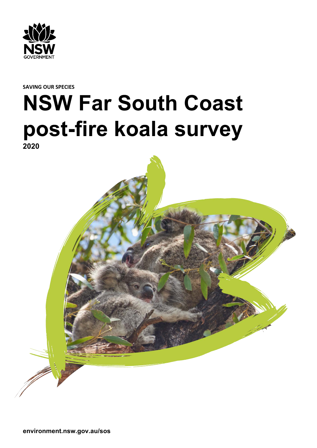 NSW Far South Coast Post-Fire Koala Survey: 2020