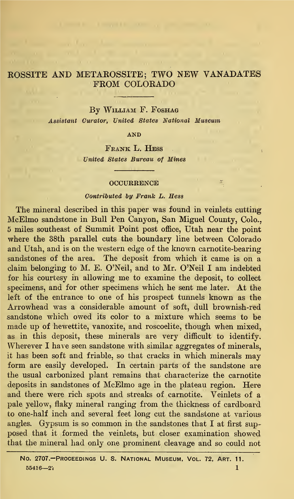 Proceedings of the United States National Museum