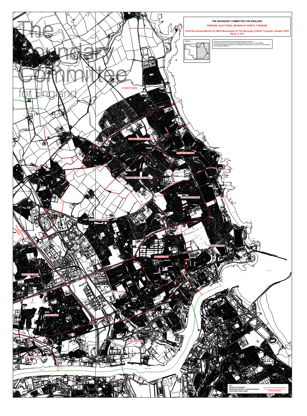 The Boundary Committee for England Periodic Electoral Review of North Tyneside