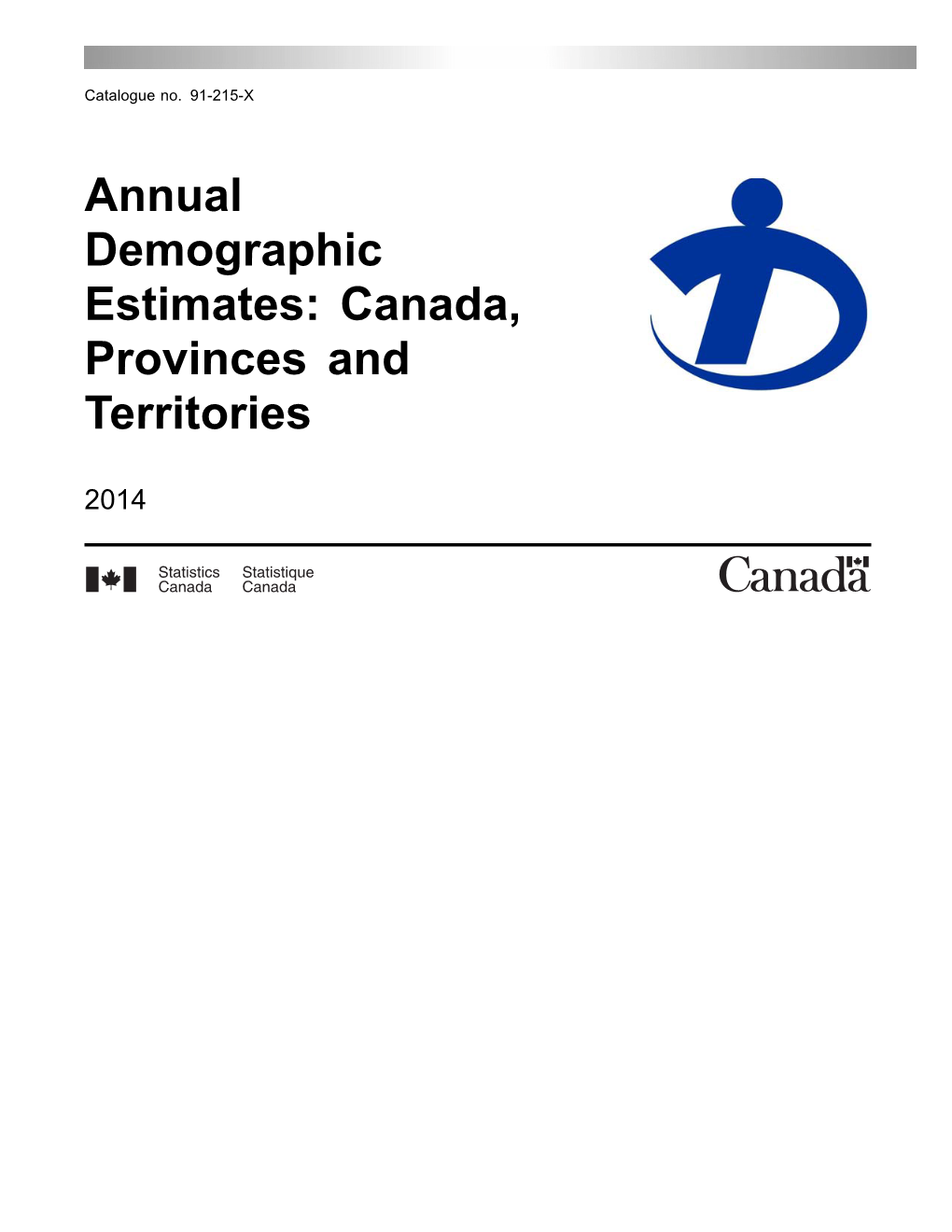 Annual Demographic Estimates: Canada, Provinces and Territories