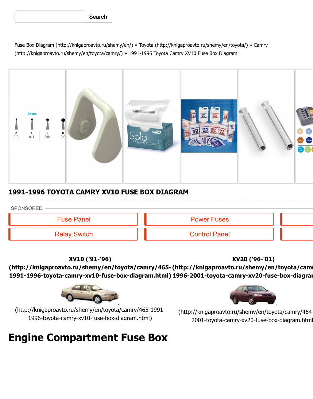 Engine Compartment Fuse Box ( 1