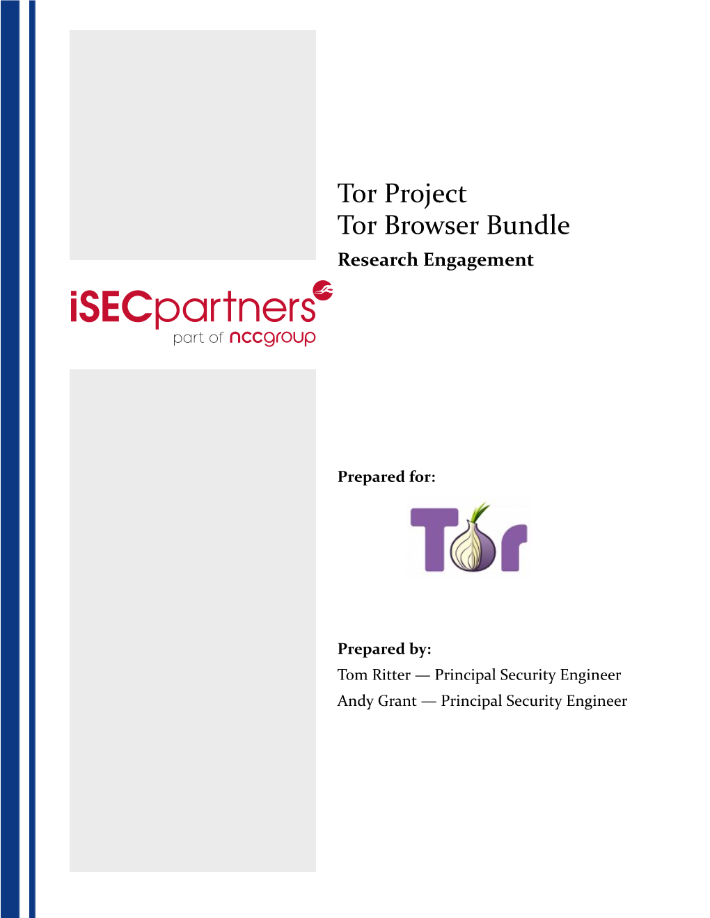 Tor Project Tor Browser Bundle Research Engagement
