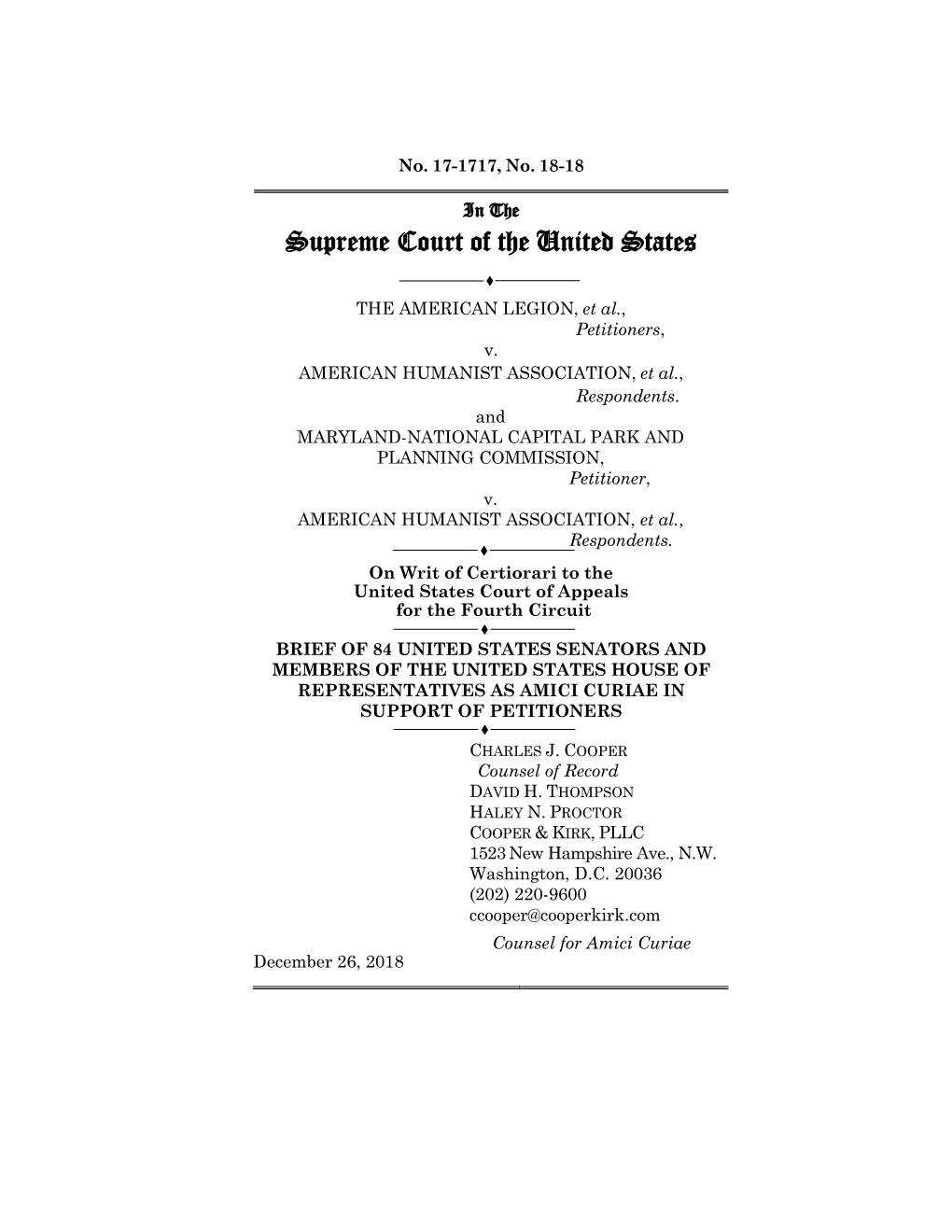 An Amicus Brief