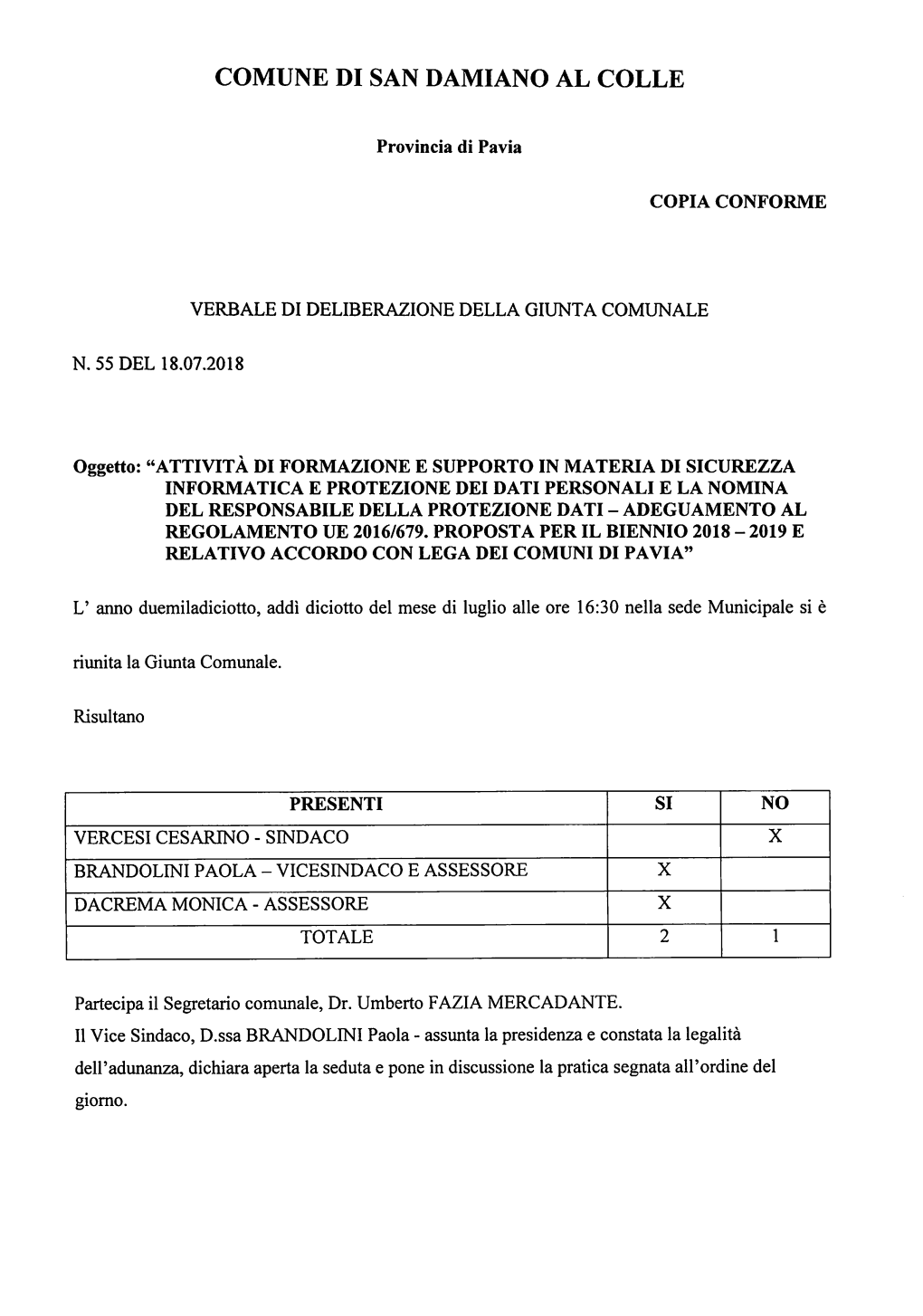 Comune Di San Damiano Al Colle