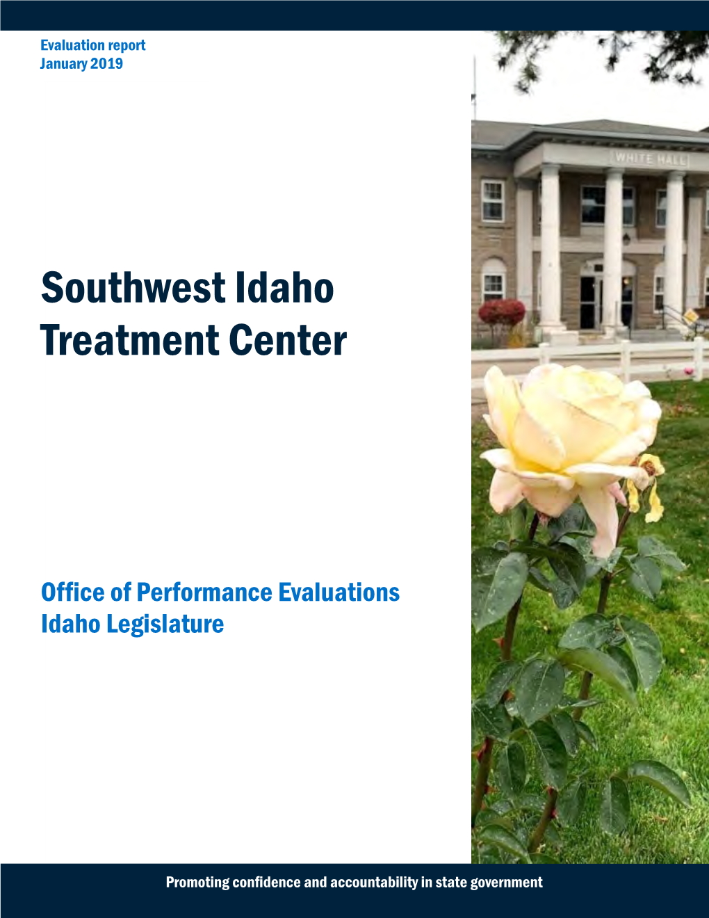 Southwest Idaho Treatment Center January 2019