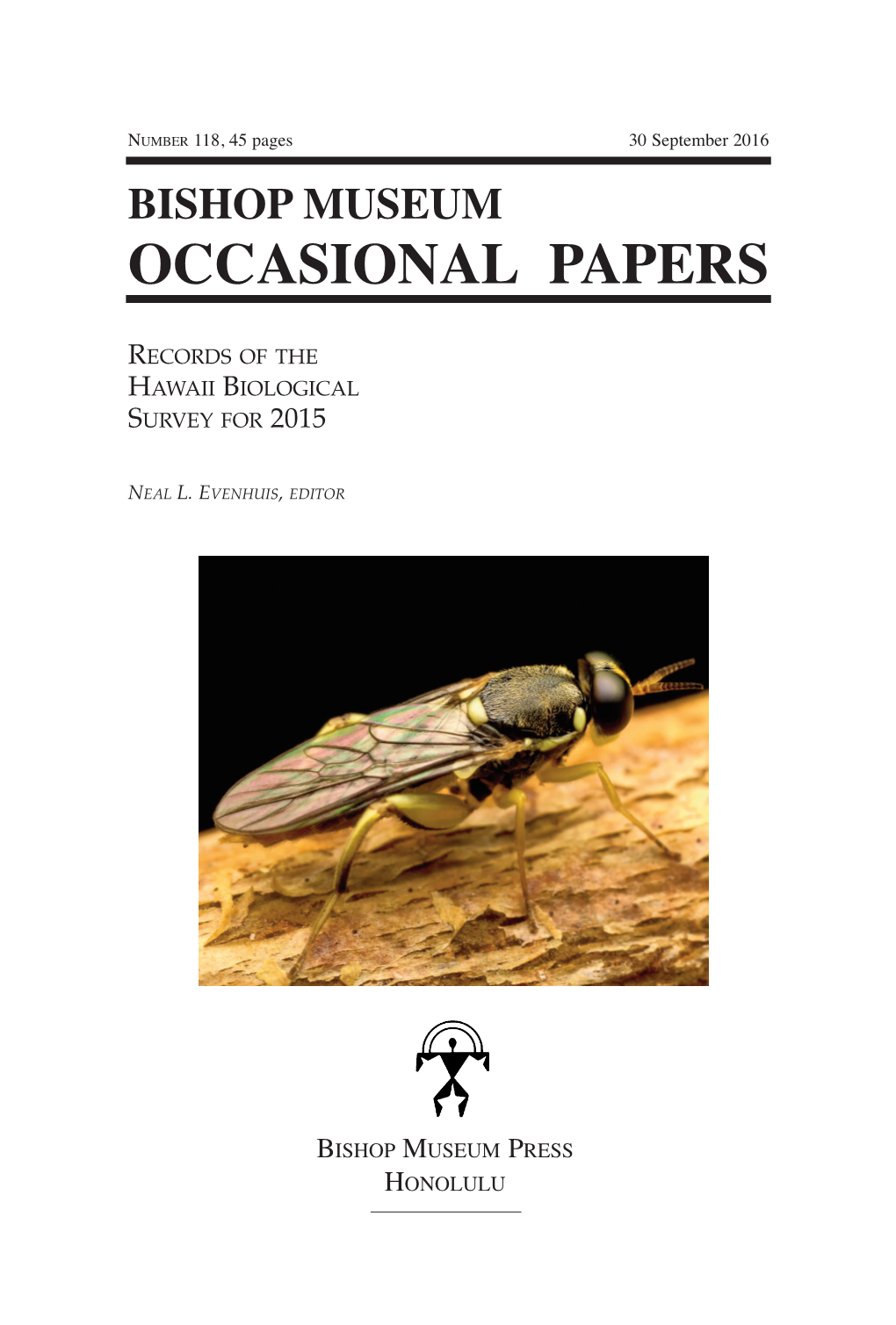 Occasional Papers