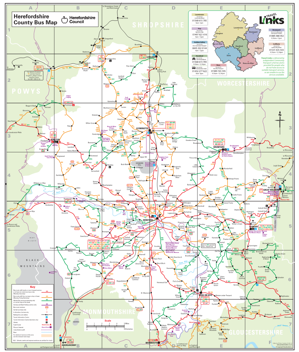 Herefordshire County Bus