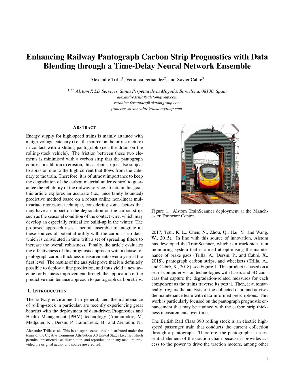 Enhancing Railway Pantograph Carbon Strip Prognostics with Data Blending Through a Time-Delay Neural Network Ensemble