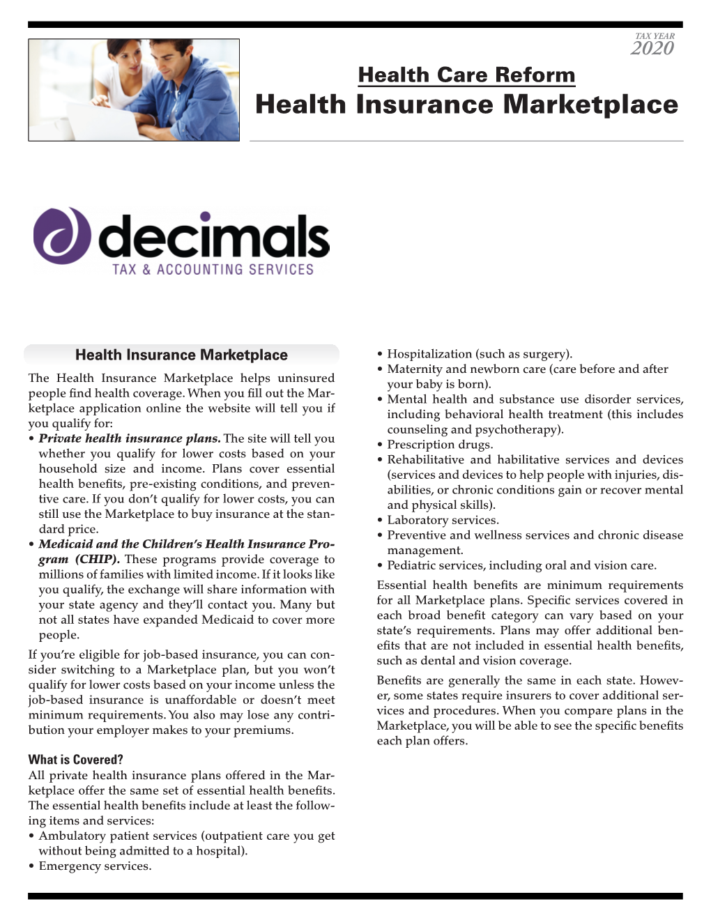 Health Insurance Marketplace