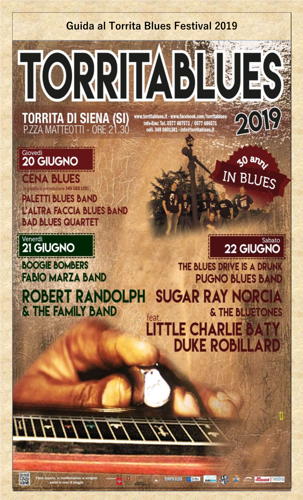 Guida Al Torrita Blues Festival 2015