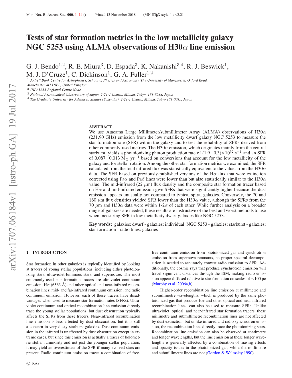 Tests of Star Formation Metrics in the Low-Metallicity Galaxy NGC 5253