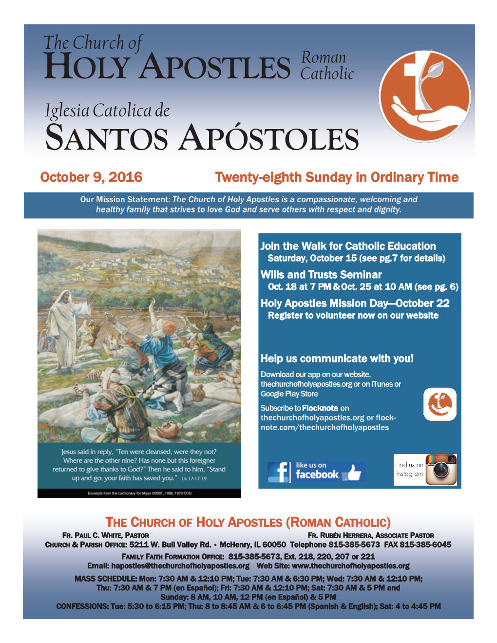 Holy Apostles Santos Apóstoles