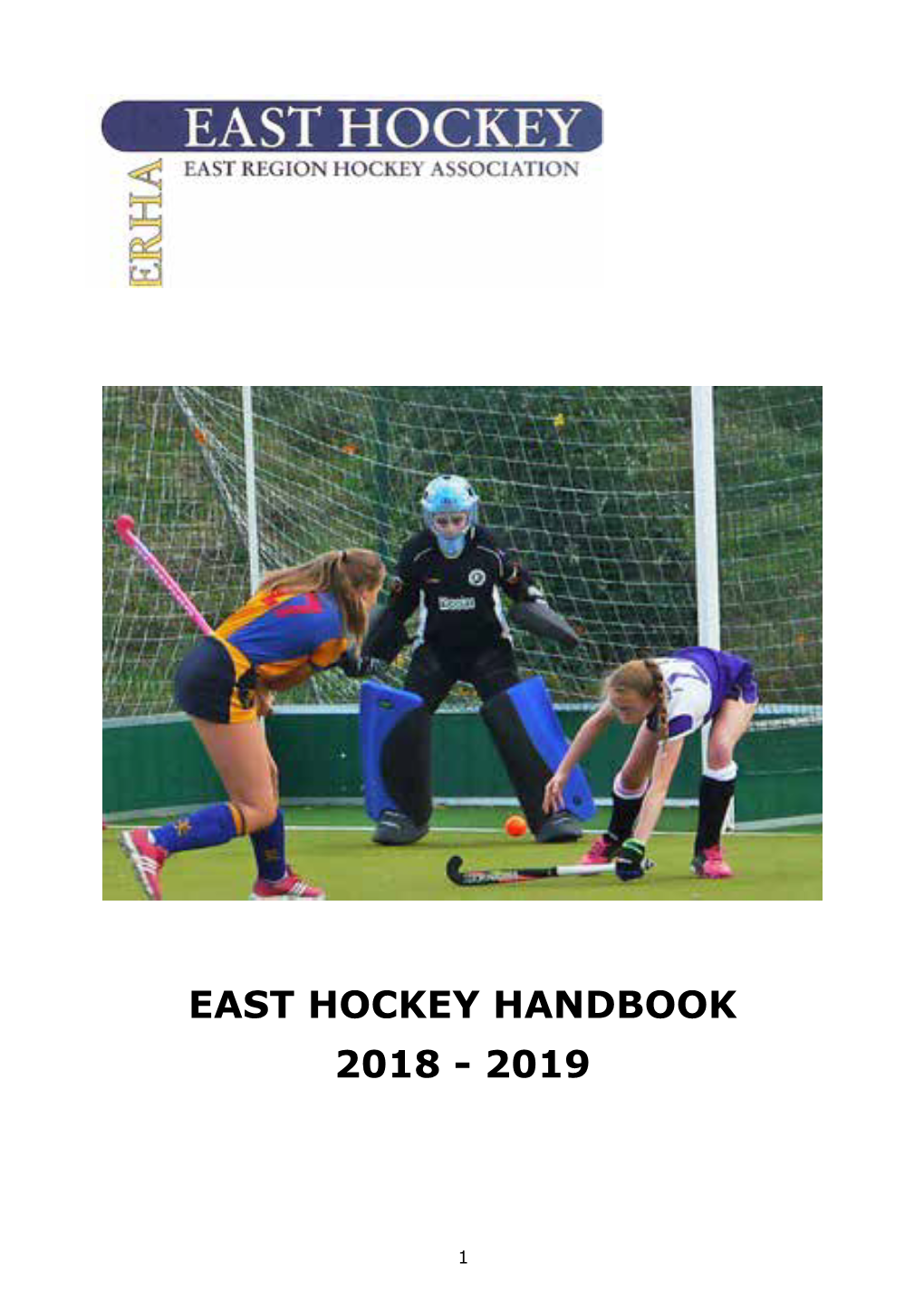 East Hockey Handbook 2018 - 2019
