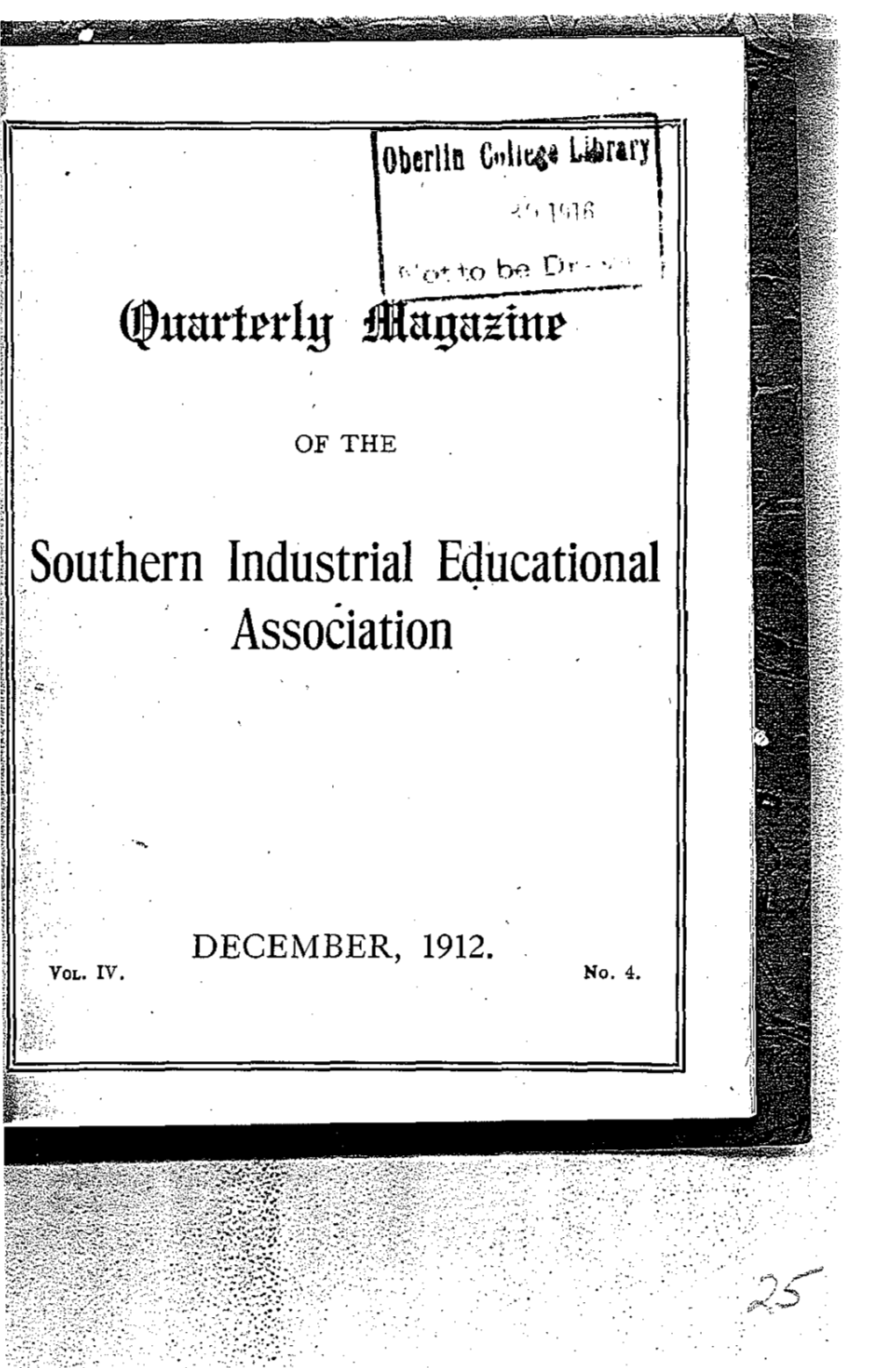 Southern Industrial Educational Association