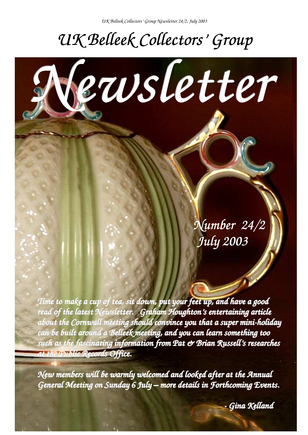 Newsletter 24-2 For