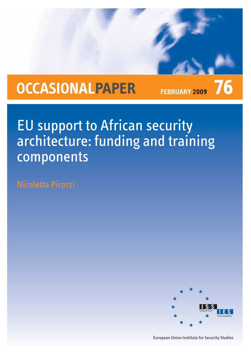 EU Support to African Security Architecture: Funding and Training