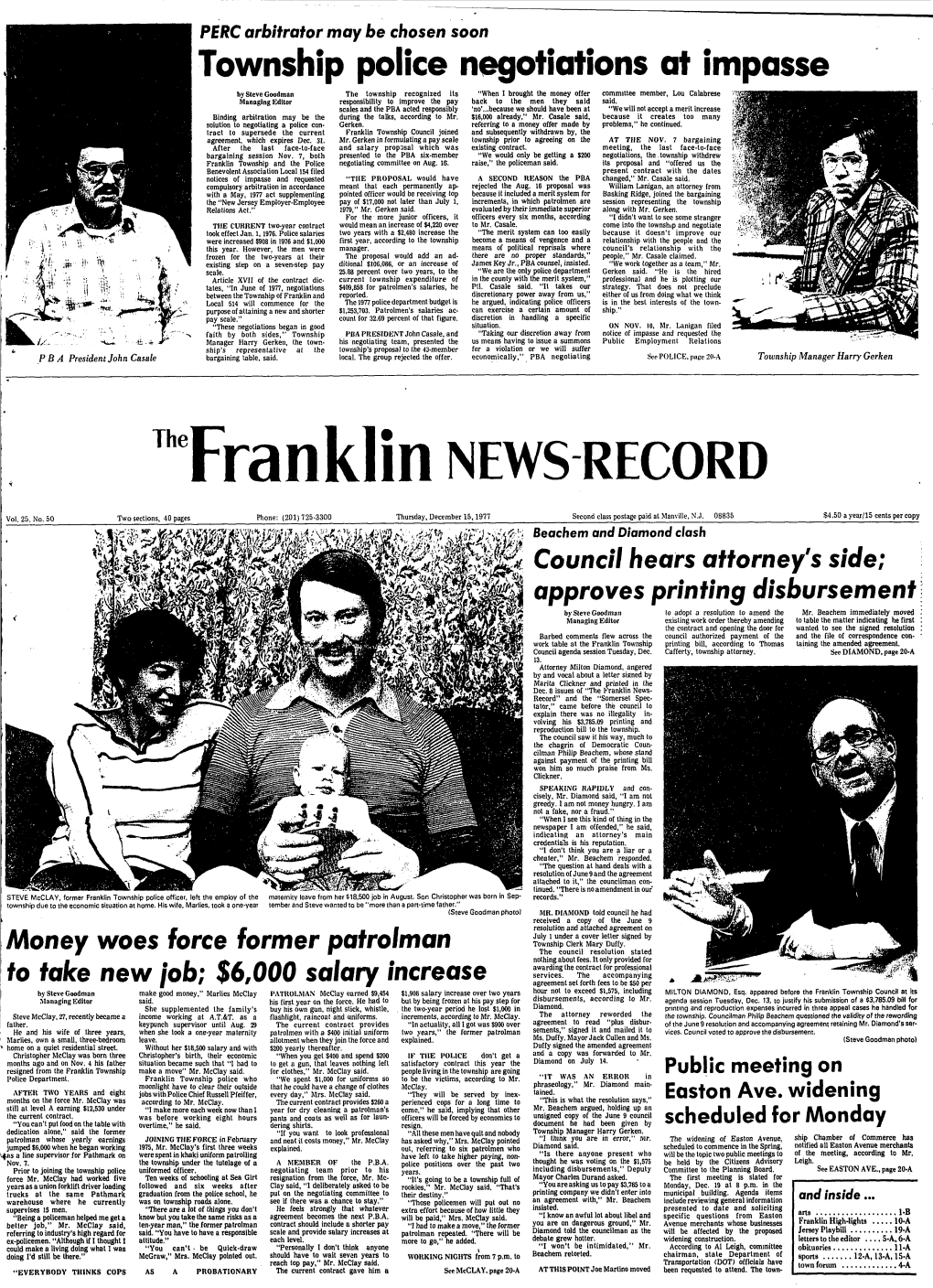 T"°Franklin News Record