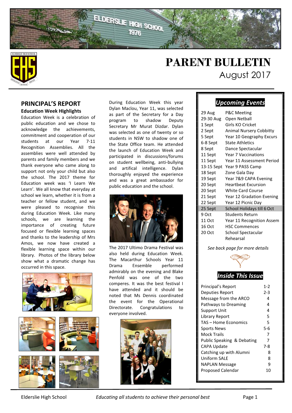 Parent Bulletin December 2010