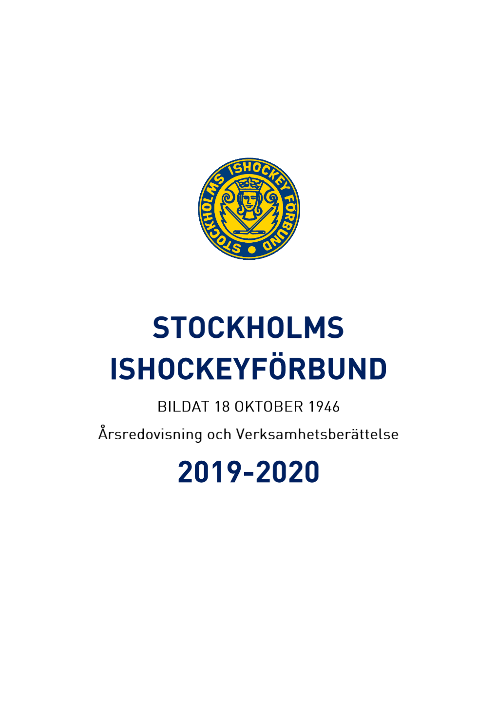 Verksamhetsberättelse 2019/2020