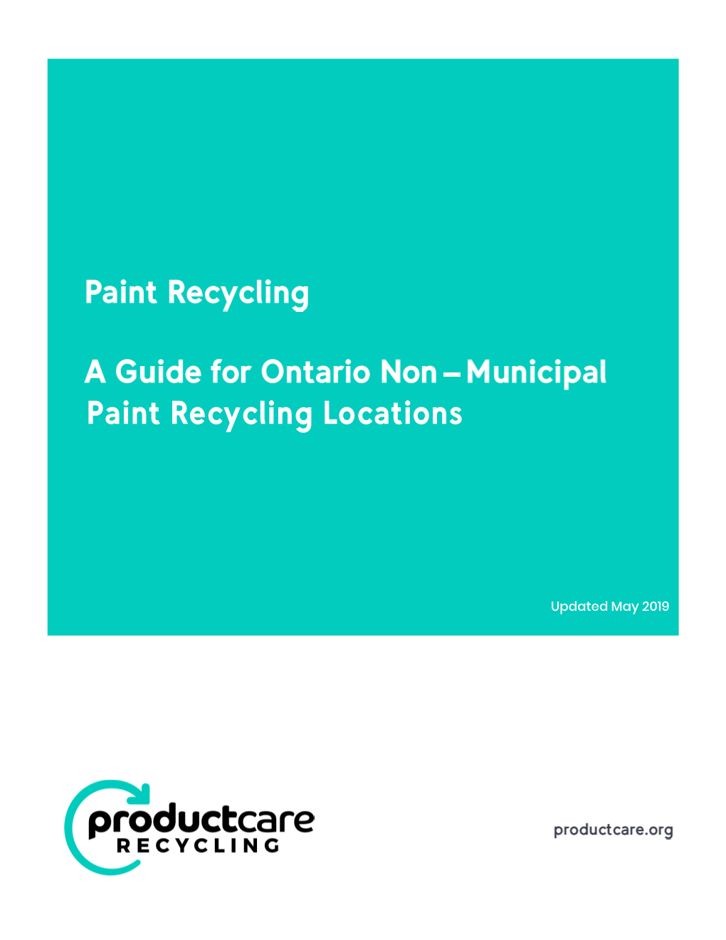 Paint Recycling Locations