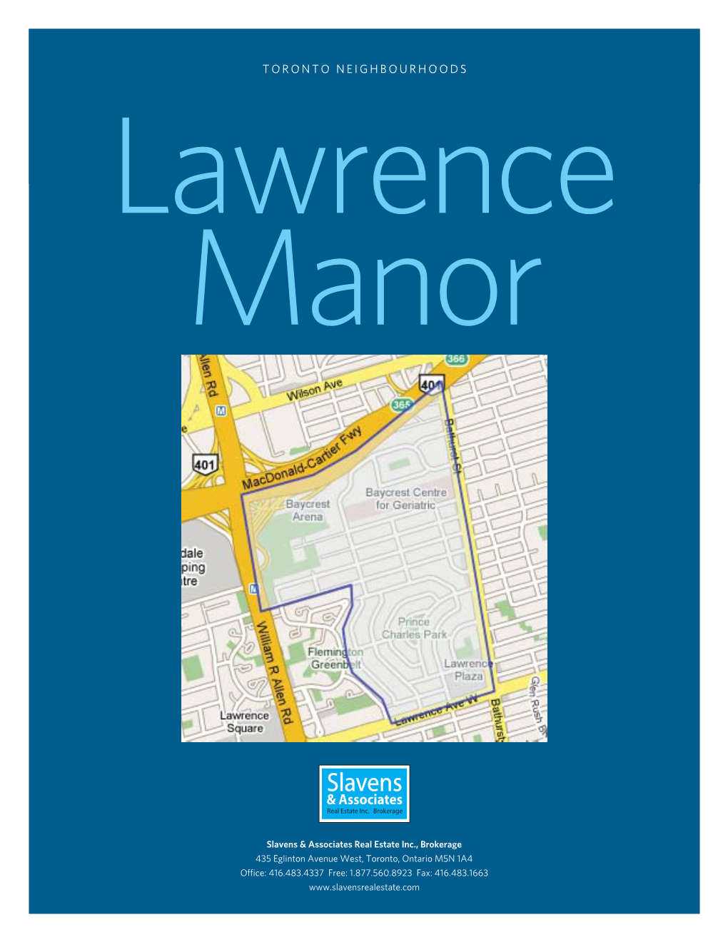 Lawrence Manor Branded to Neighbourhood.Indd