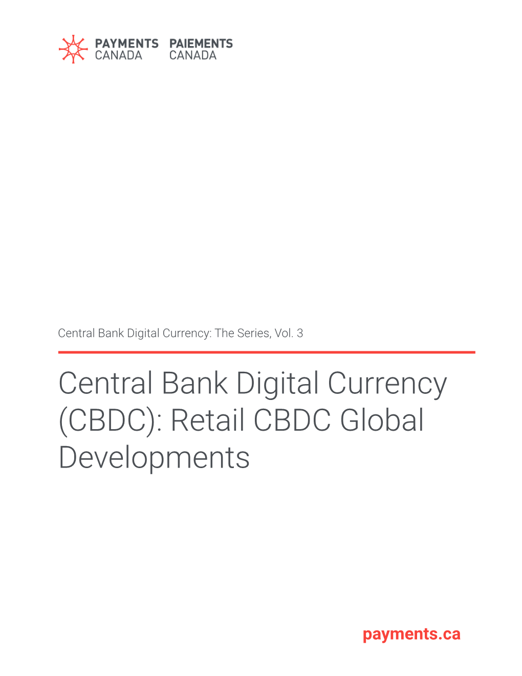Retail CBDC Global Developments
