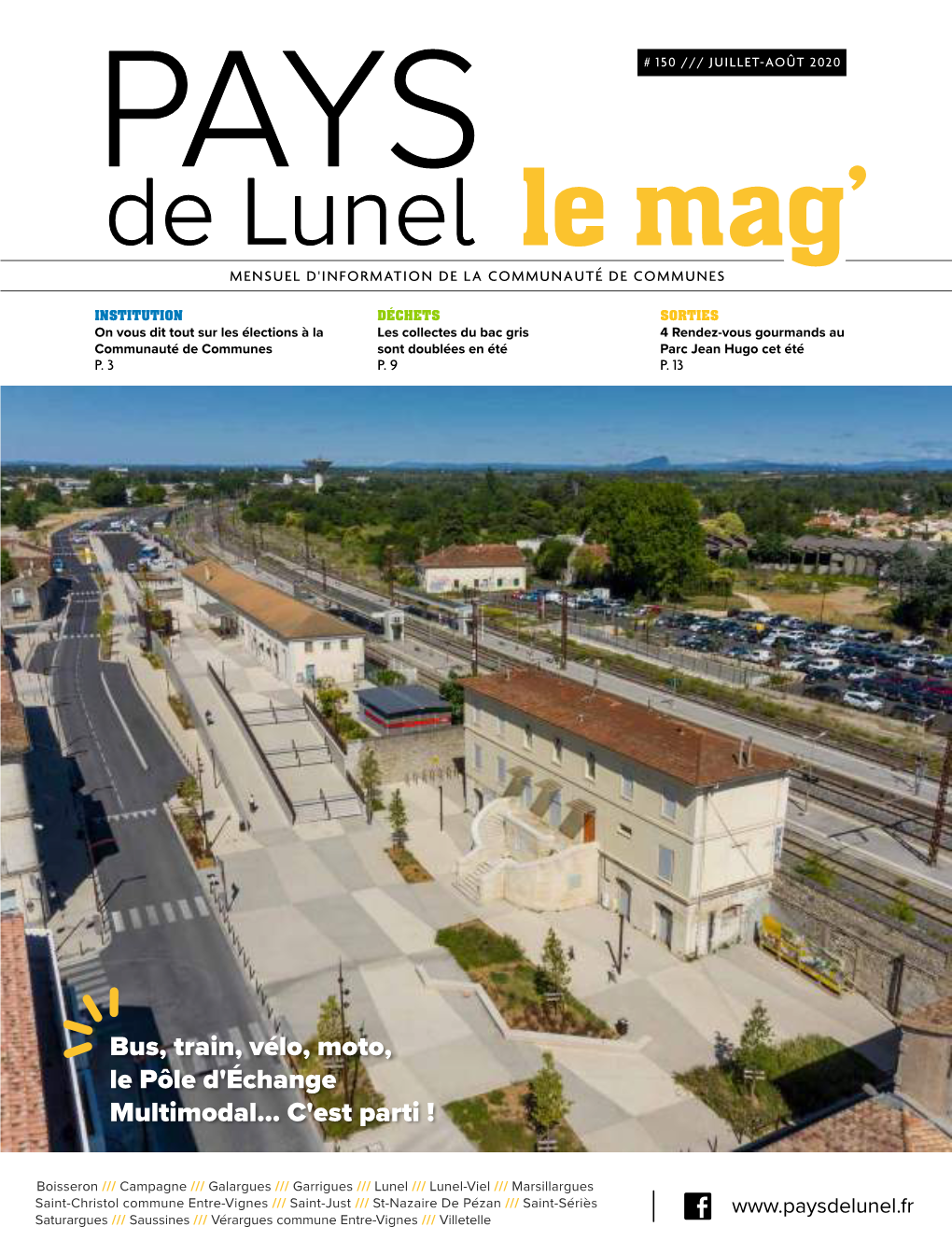 Pays De Lunel, Le Mag N°150, 07/08 2020 6,91 Mo