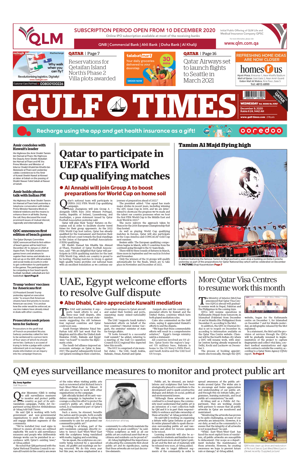 UAE, Egypt Welcome Efforts to Resolve Gulf Dispute