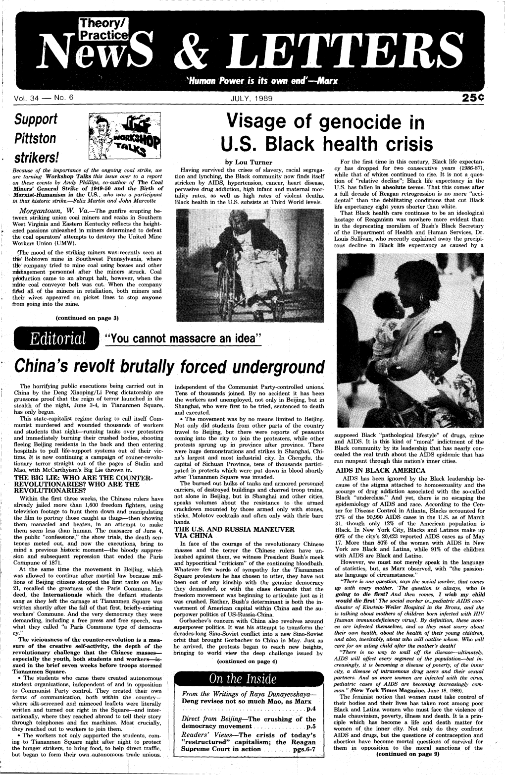 Vol. 34, No. 6, Jul, 1989