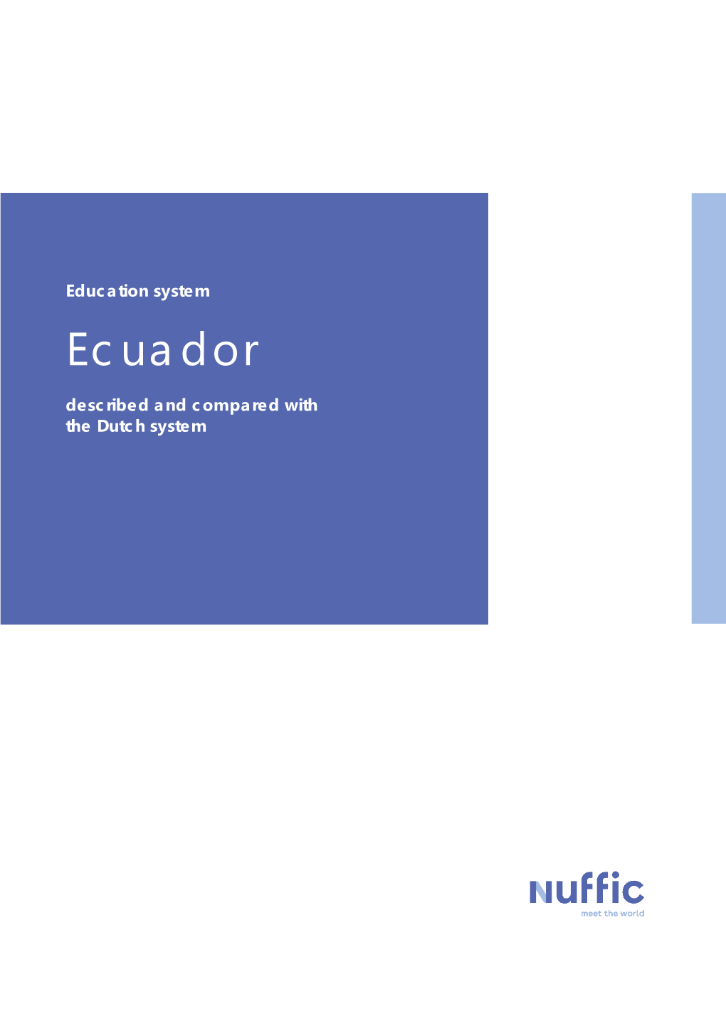 Education System Ecuador