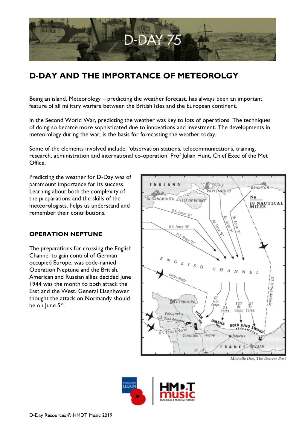 D-Day and the Importance of Meteorolgy