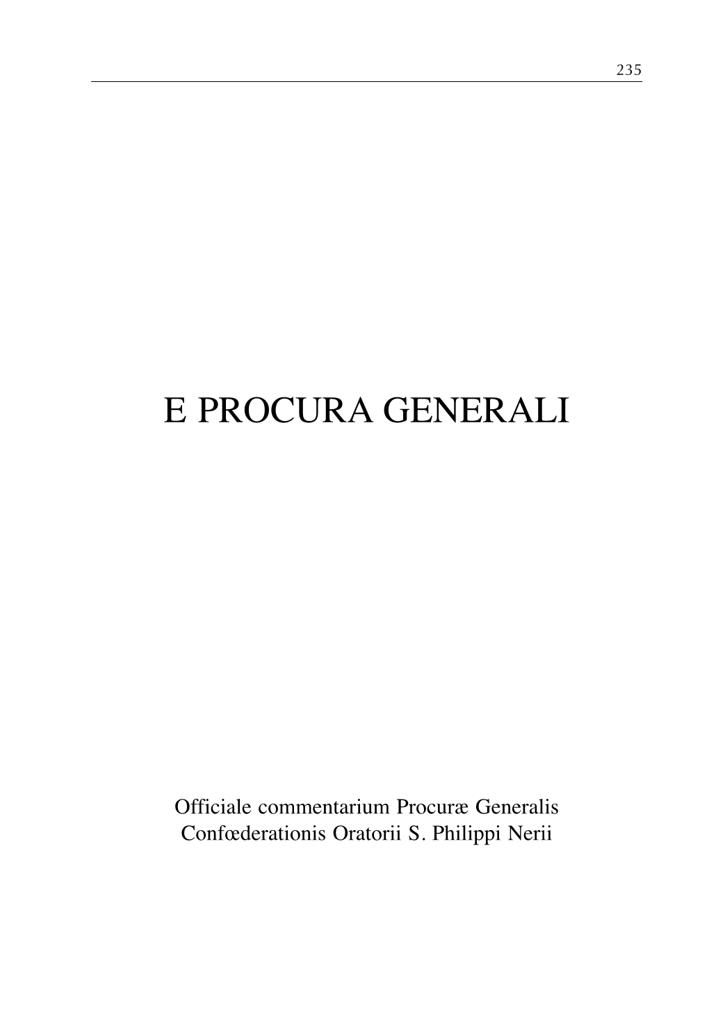 10 E Procura Generali 235-466