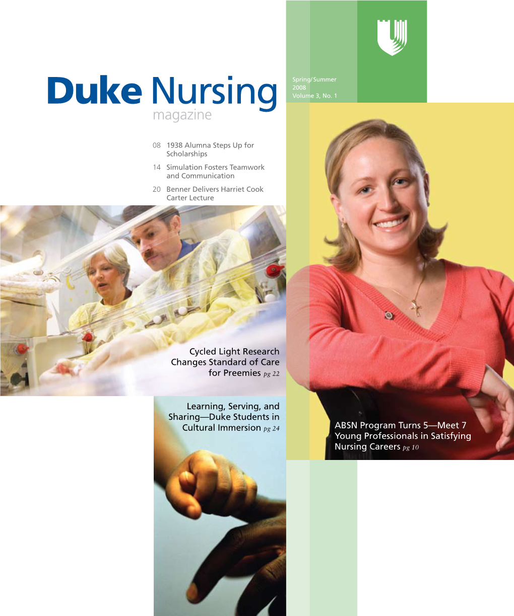 Duke Nursing Volume 3, No