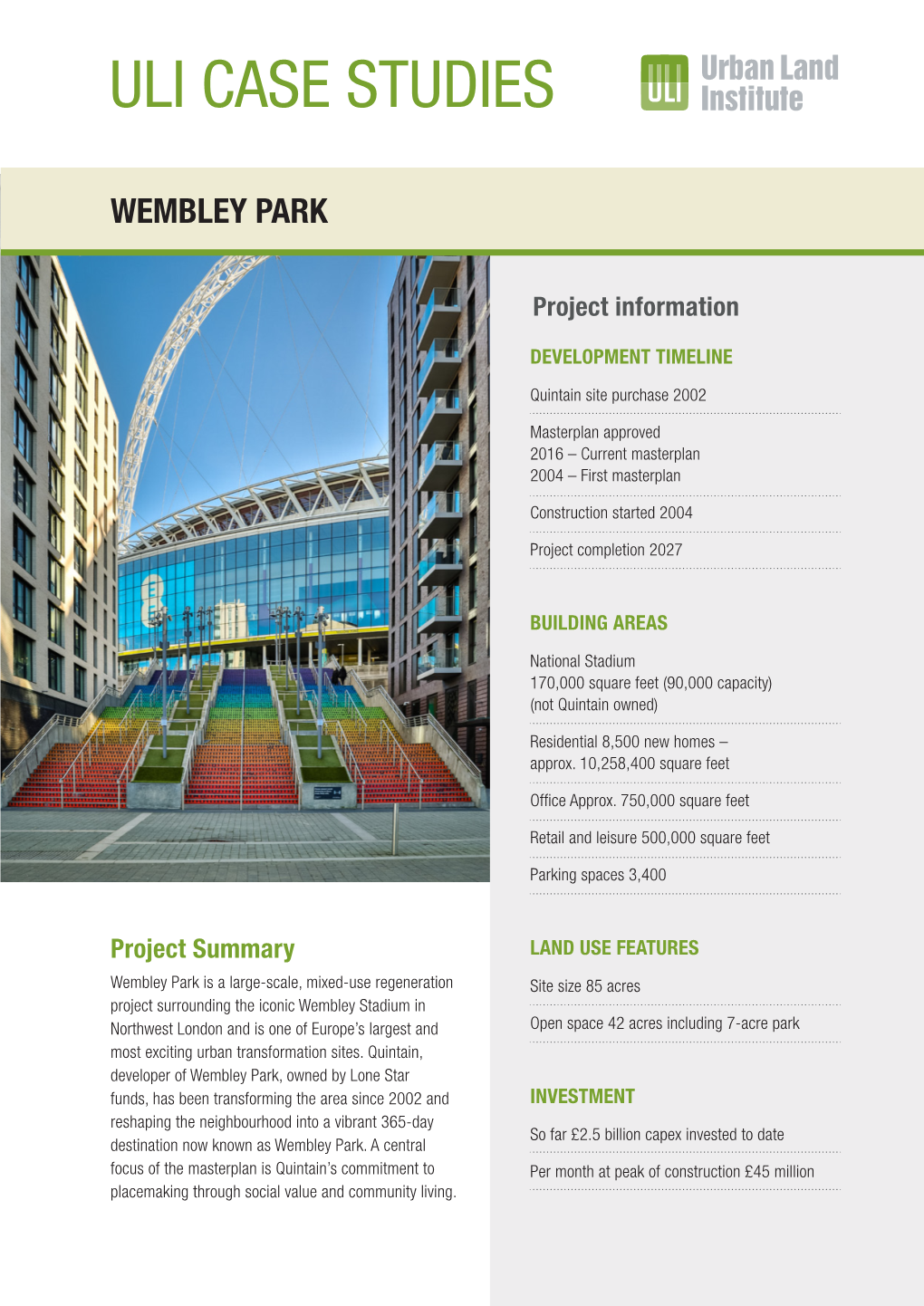 ULI Wembley Case Study FINAL