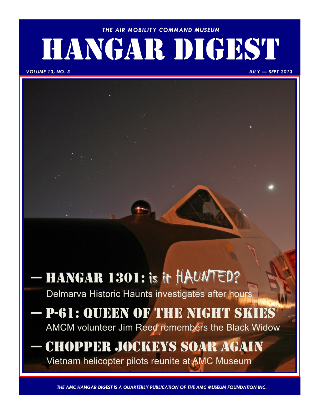 Hangar Digest VOLUME 13, NO