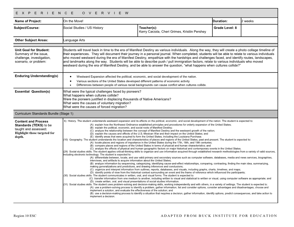 PROJECT OVERVIEW Page 1 s4