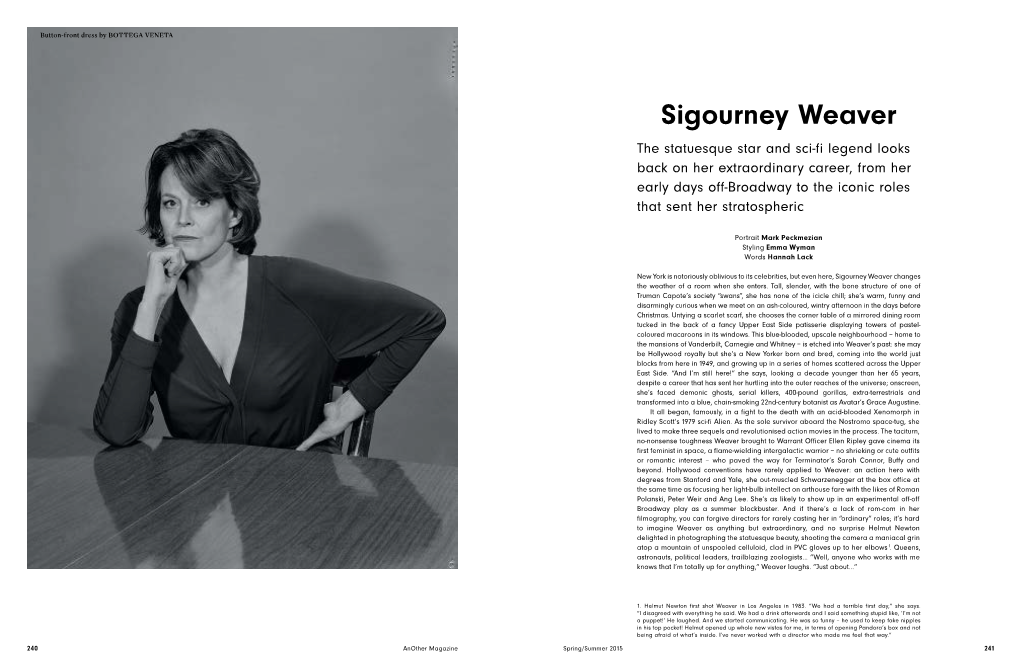 Sigourney Weaver